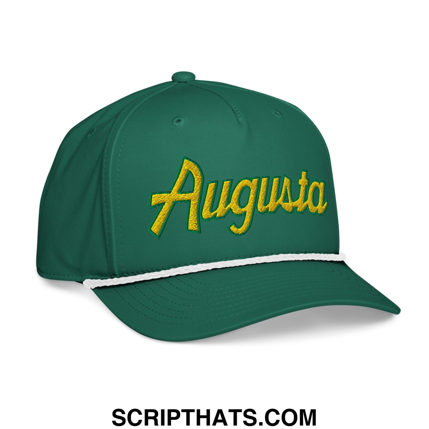 Augusta Vintage Sports Script Embroidered Golf Rope Hat Default Title
