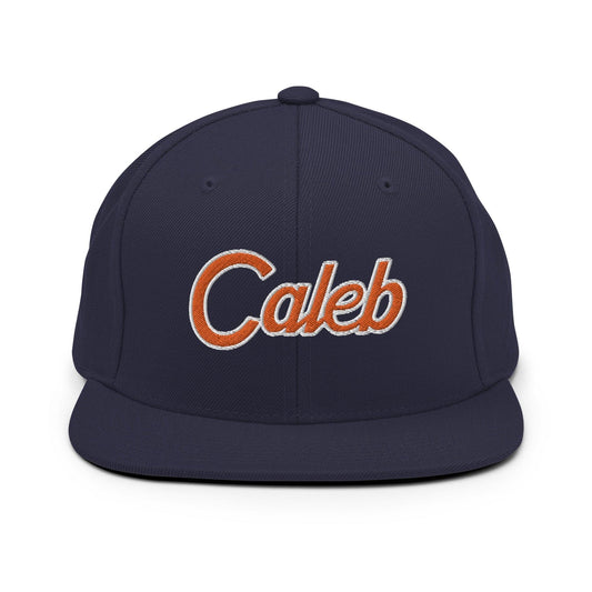 Caleb Chicago Football Script Snapback Hat Default Title