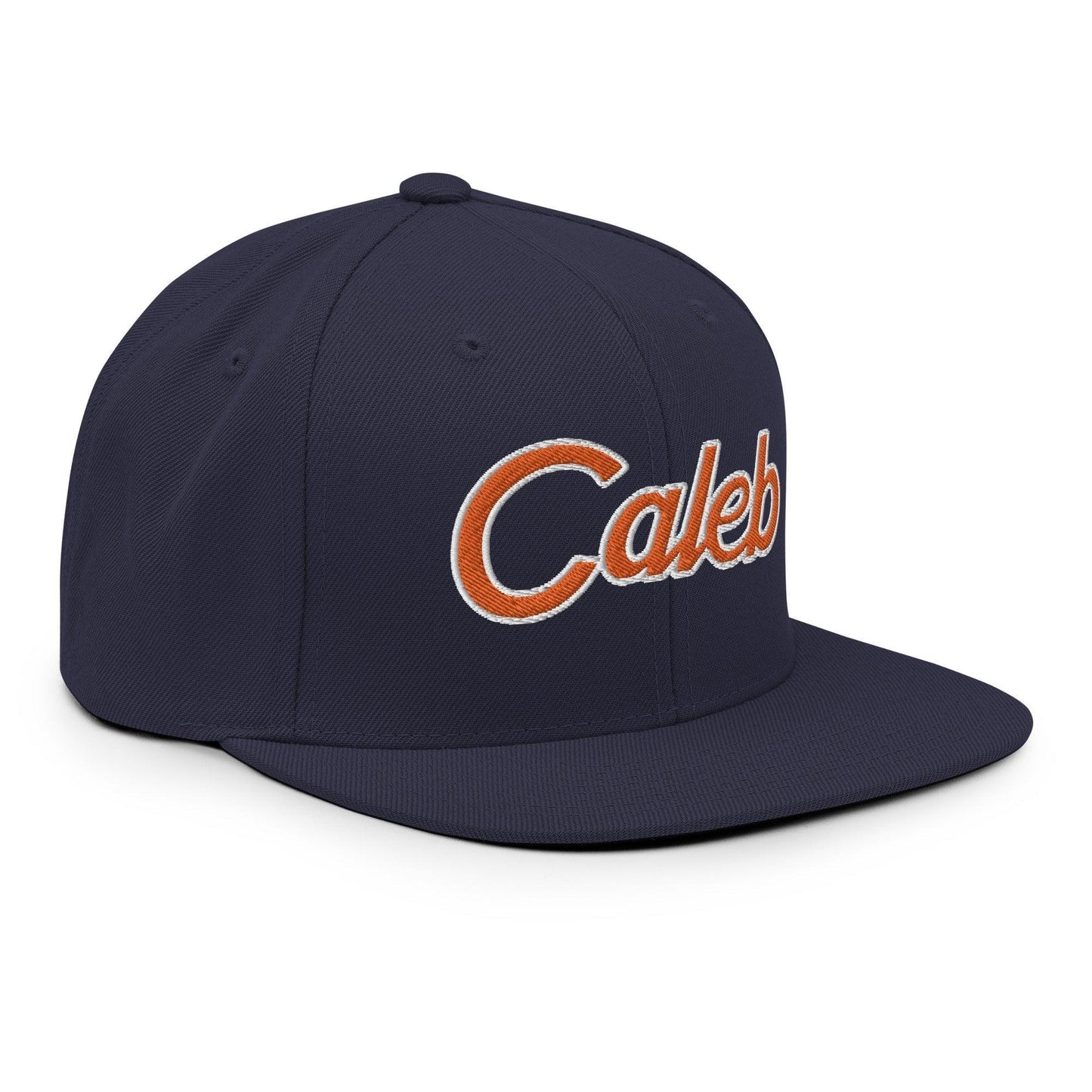 Caleb Chicago Football Script Snapback Hat 