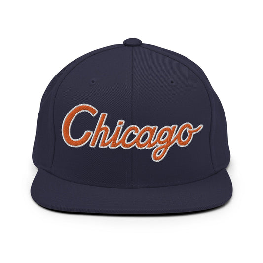 Chicago Football II Script Snapback Hat Default Title