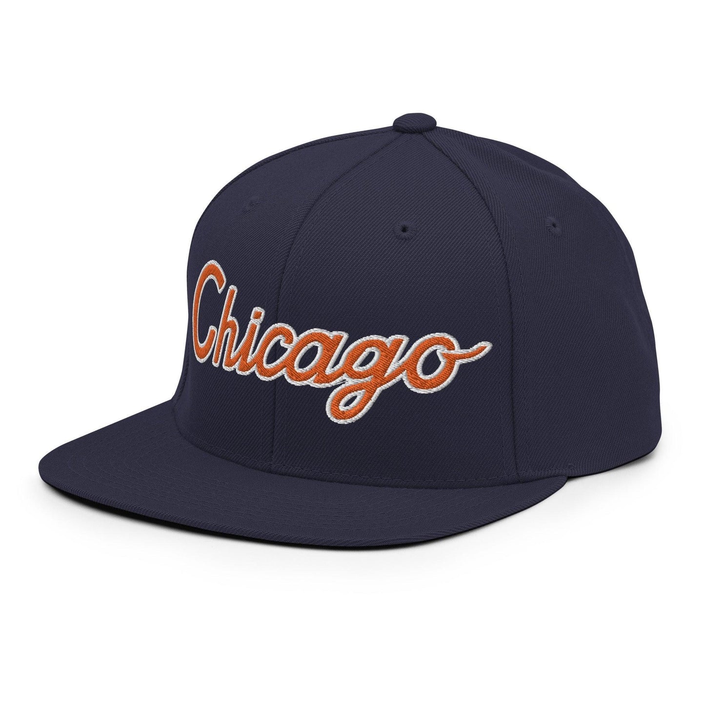 Chicago Football II Script Snapback Hat 