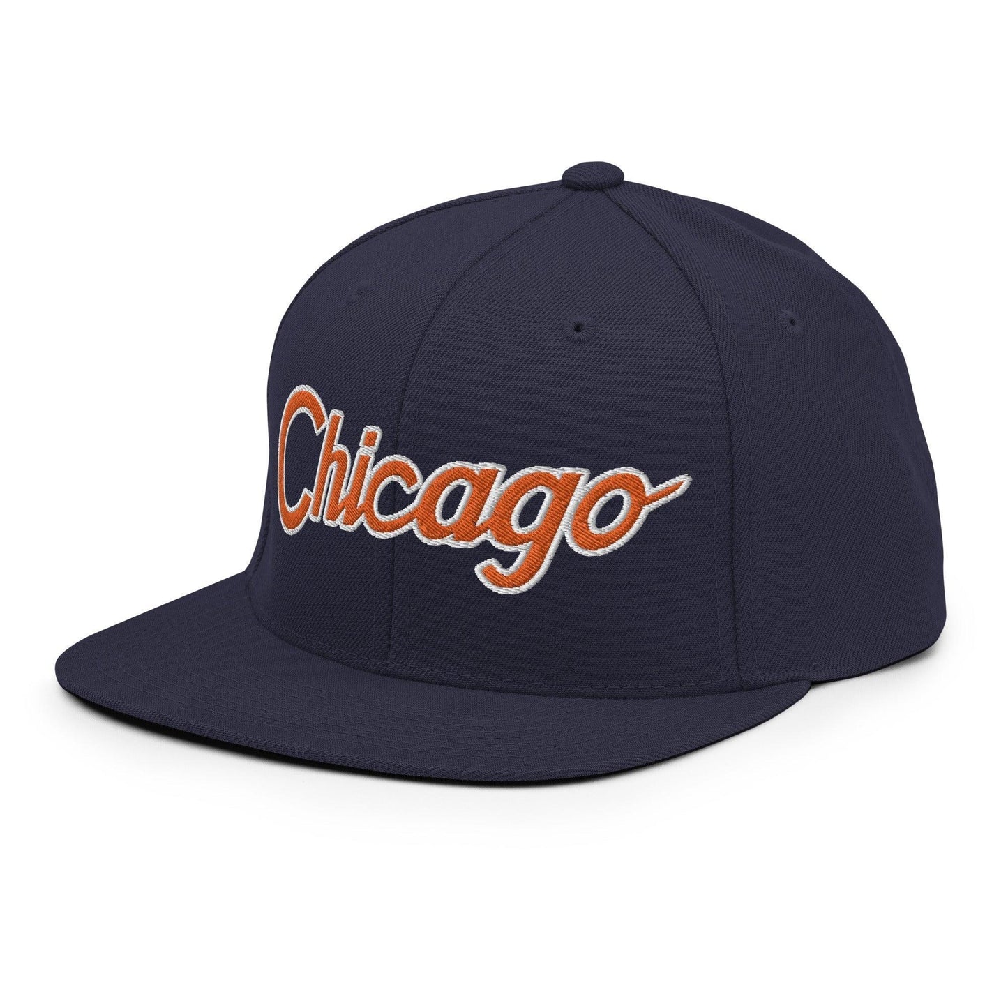 Chicago Football Script Snapback Hat 