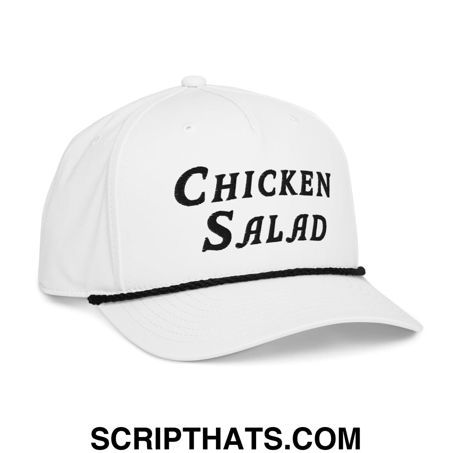 Chicken Salad Embroidered Golf Rope Hat Default Title
