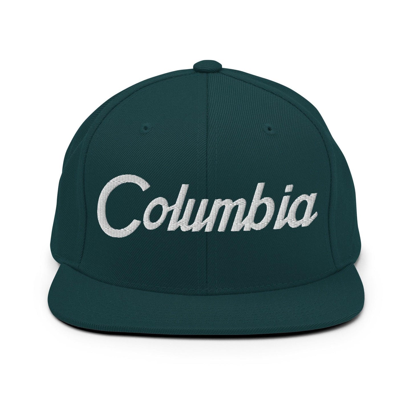 Columbia Script Snapback Hat Spruce