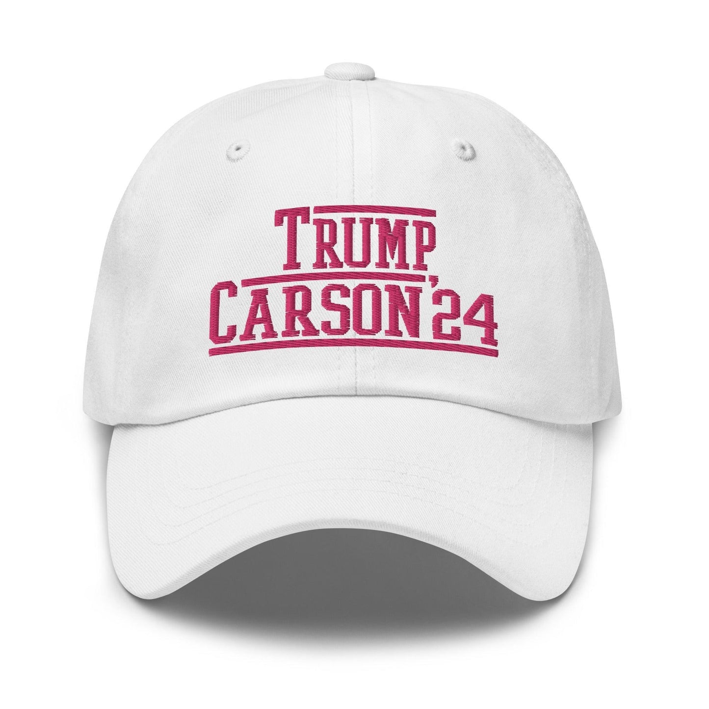 Donald Trump Ben Carson 2024 Dad Hat White
