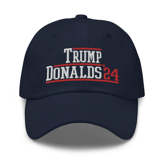 Donald Trump Byron Donalds 2024 Dad Hat Navy