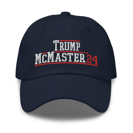 Donald Trump H. R. McMaster 2024 Dad Hat Navy