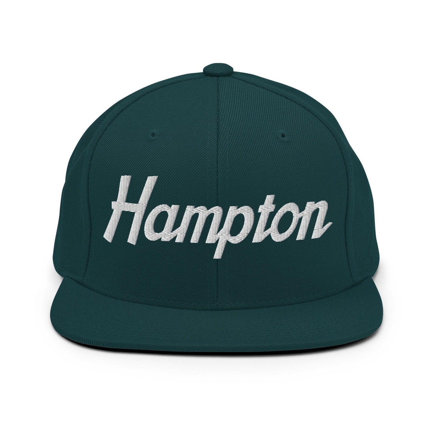 Hampton Script Snapback Hat Spruce