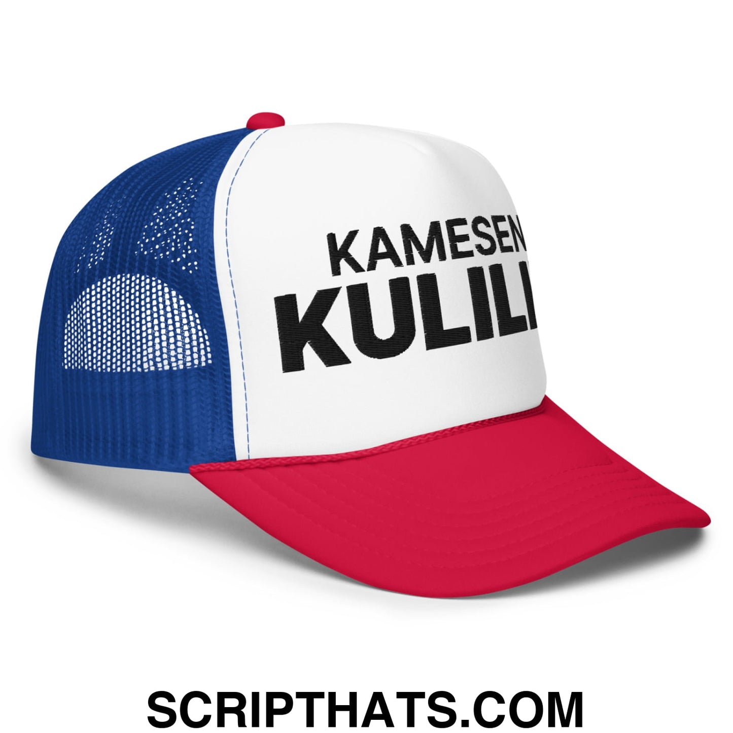 Kamesen Kulilin Krillin Embroidered Foam Mesh Trucker Hat Default Title
