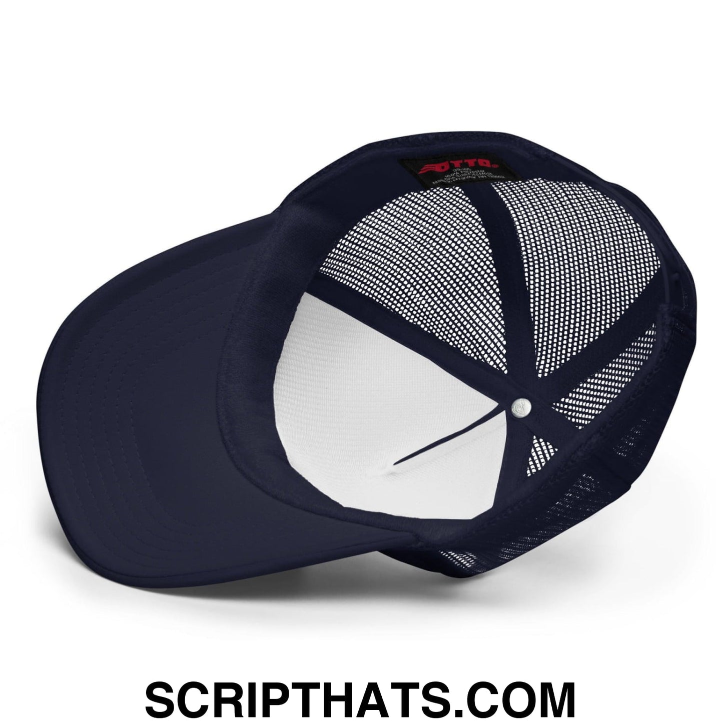 Make 4th of July Great Again Funny Foam Trucker Hat Navy