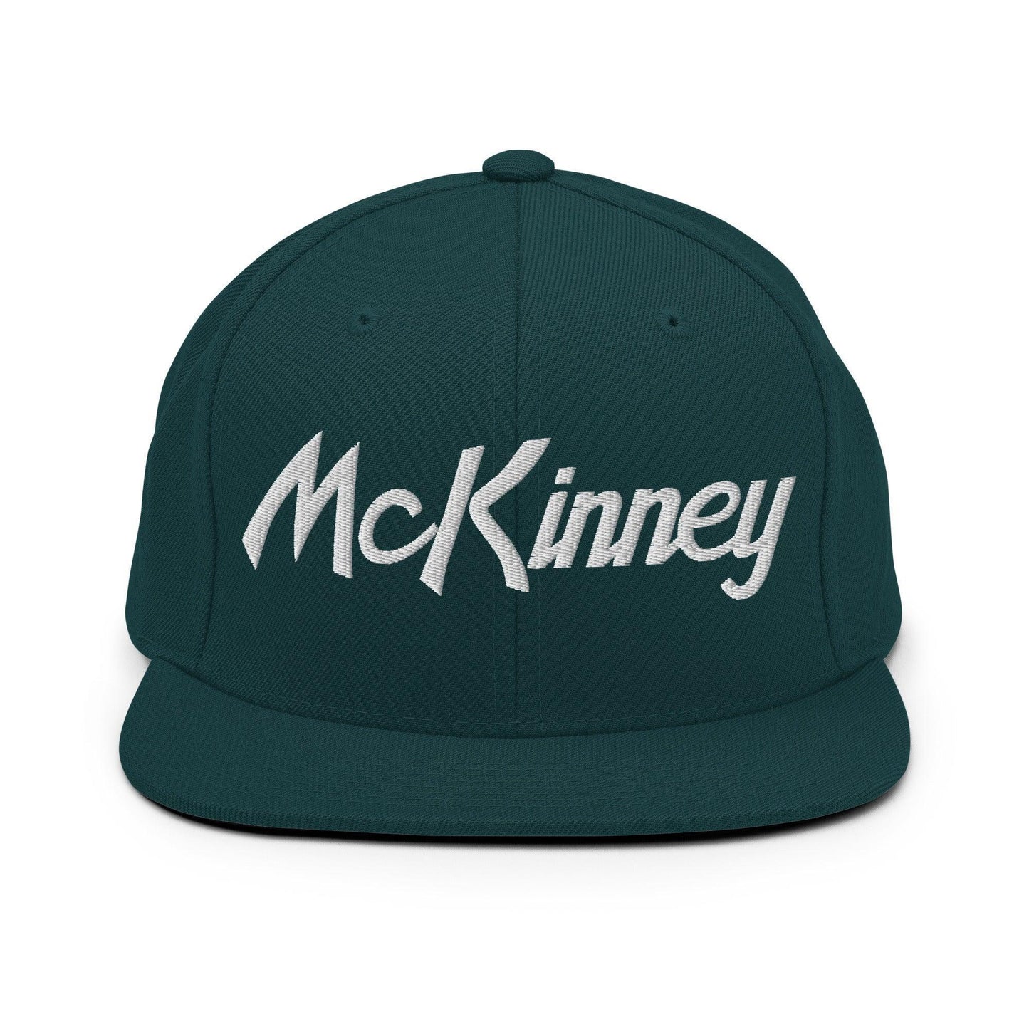 McKinney Script Snapback Hat Spruce