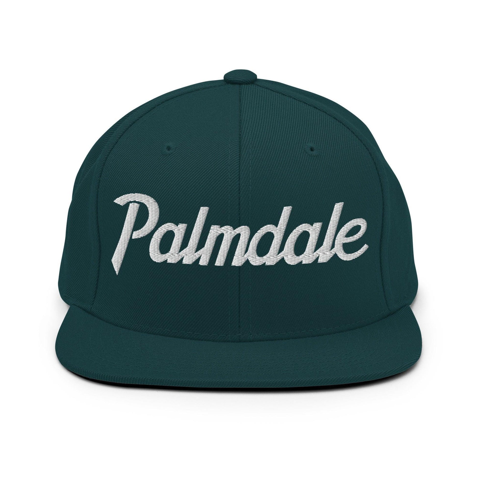 Palmdale Script Snapback Hat Spruce