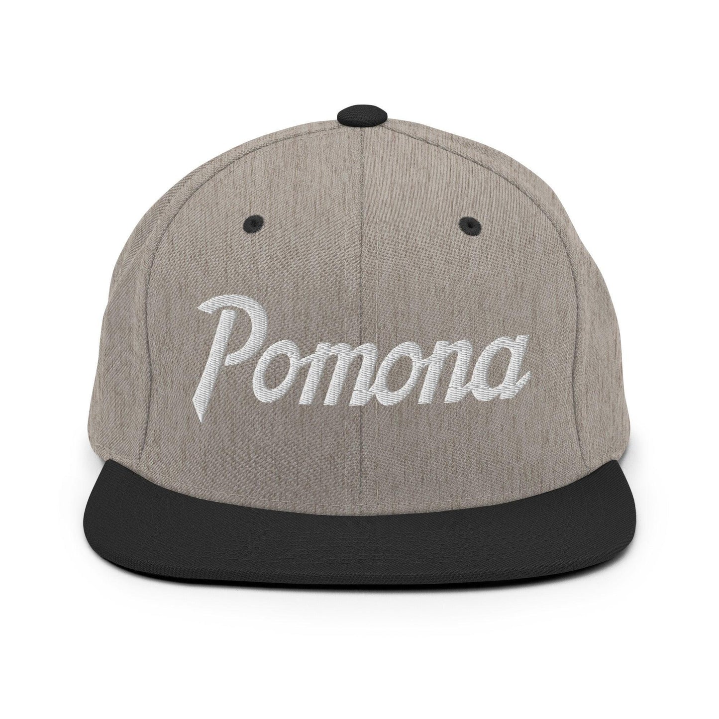 Pomona Snapback Hat Heather/Black