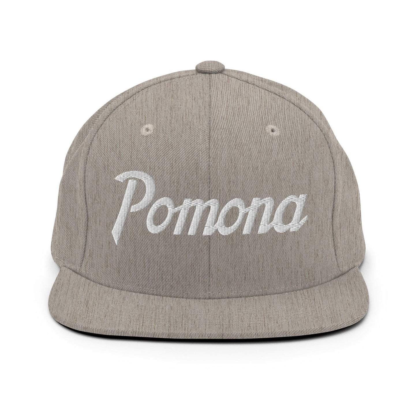 Pomona Snapback Hat Heather Grey