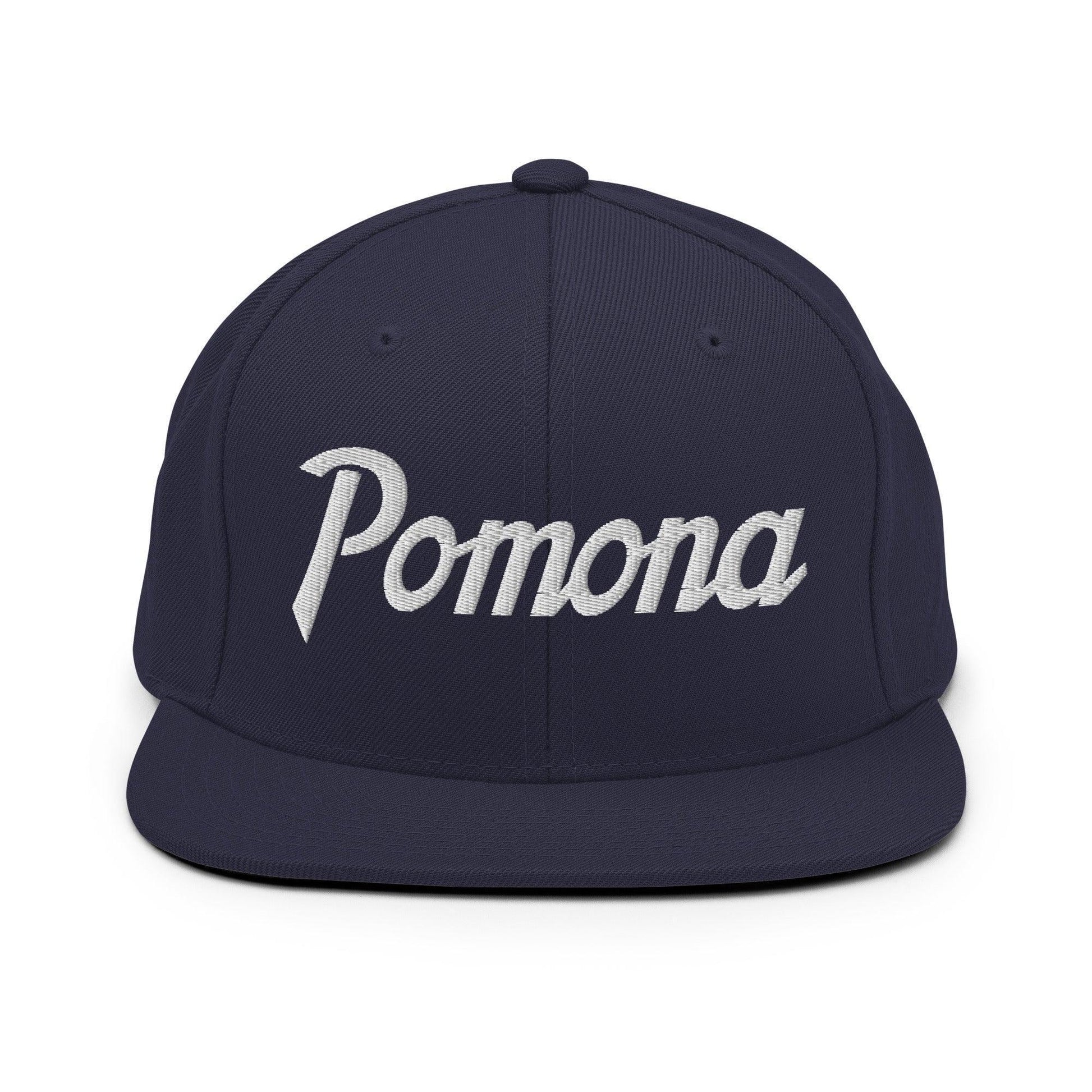 Pomona Snapback Hat Navy