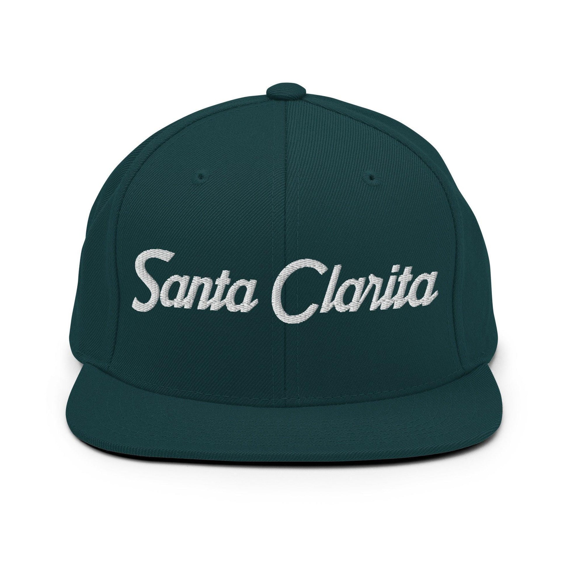 Santa Clarita Script Snapback Hat Spruce