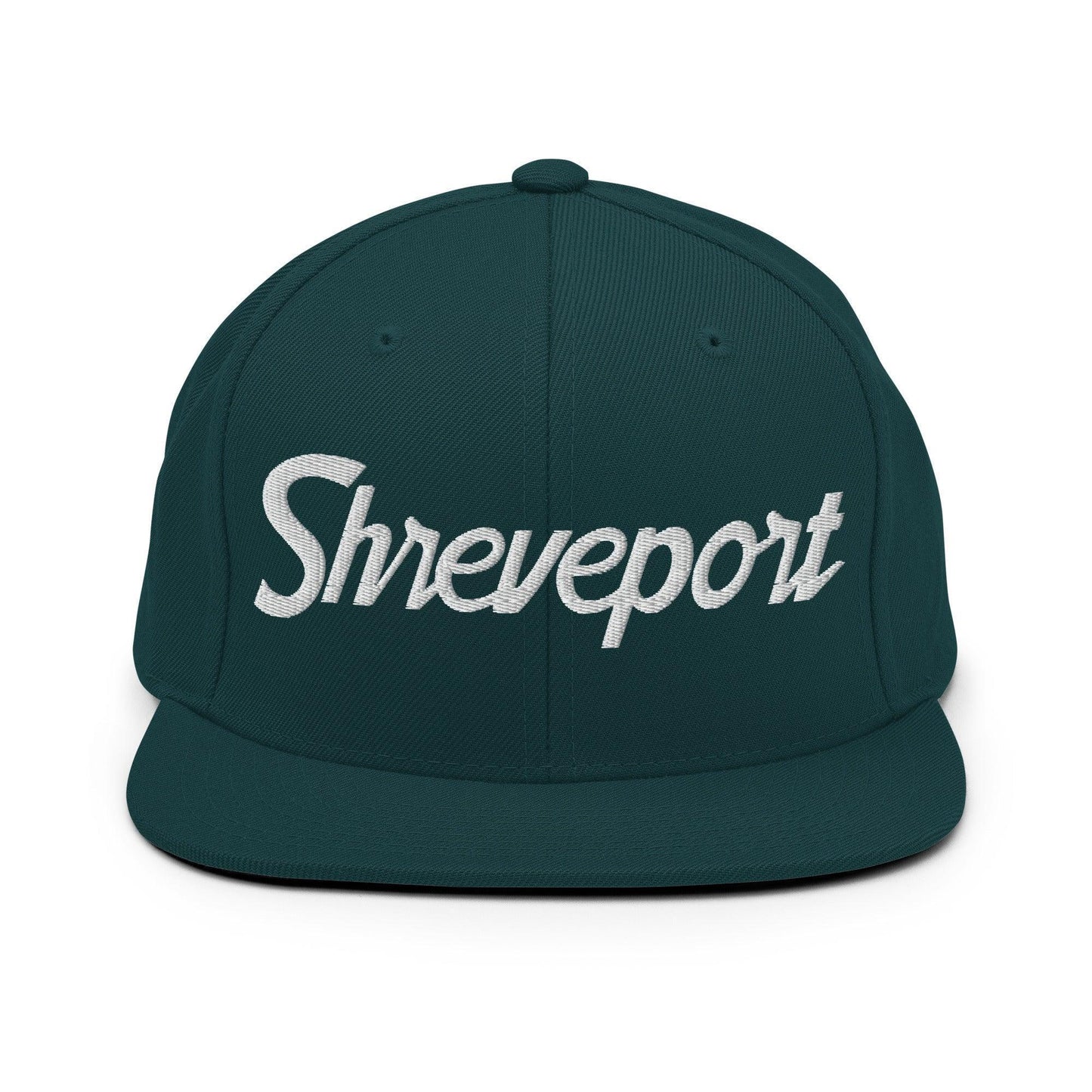 Shreveport Script Snapback Hat Spruce