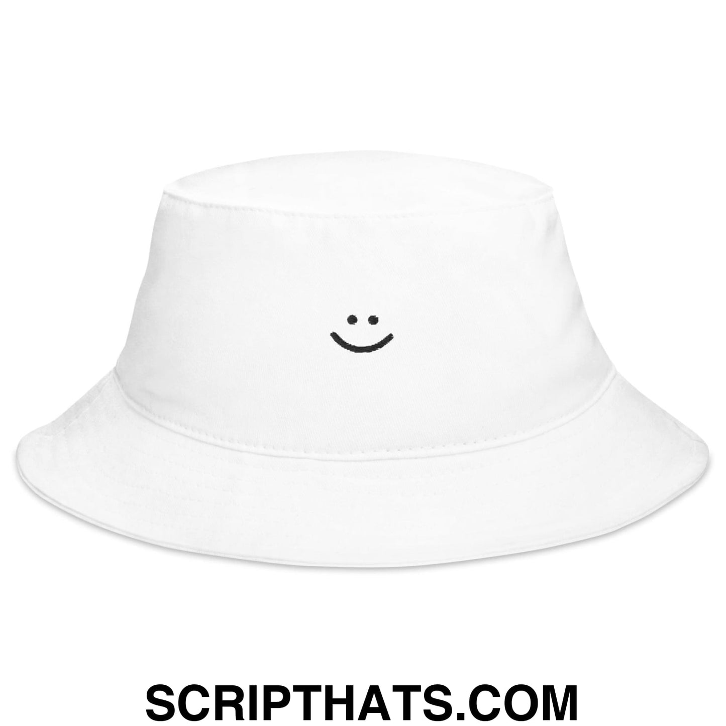 Amy Yang Smiley Face Golf Bucket Hat White