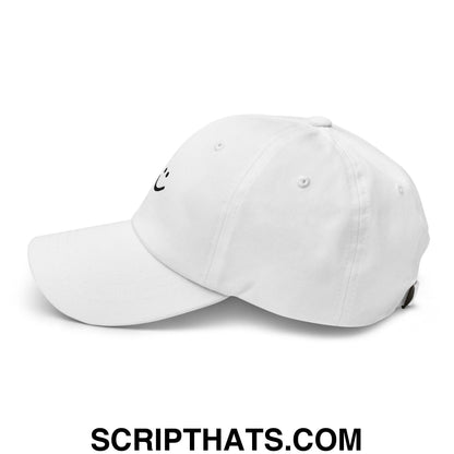 Amy Yang Smiley Face Golf Dad Hat White