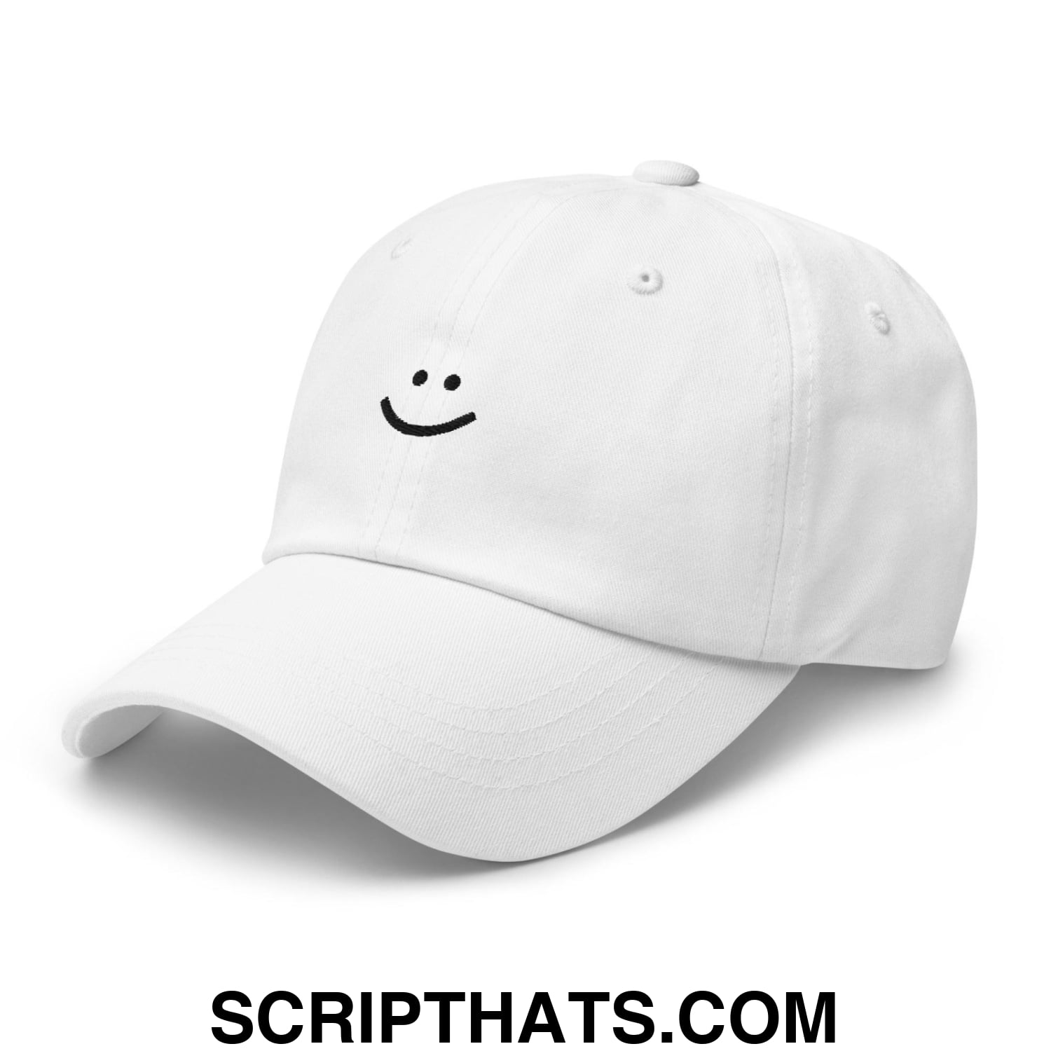 Amy Yang Smiley Face Golf Dad Hat White
