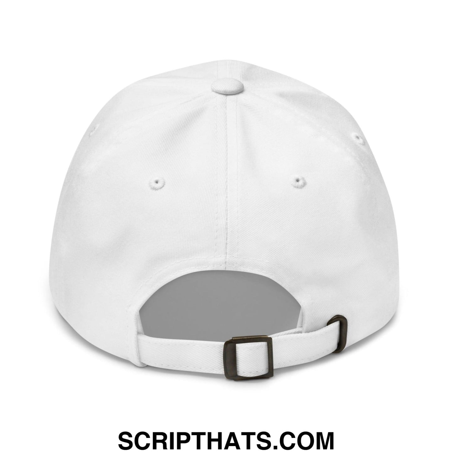 Auburn Golf Vintage Sports Script Dad Hat White