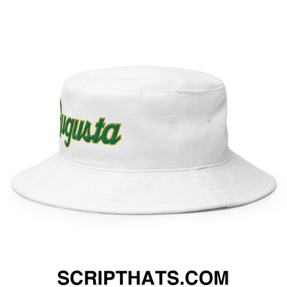 Augusta Vintage Sports Script Embroidered Golf Bucket Hat Default Title
