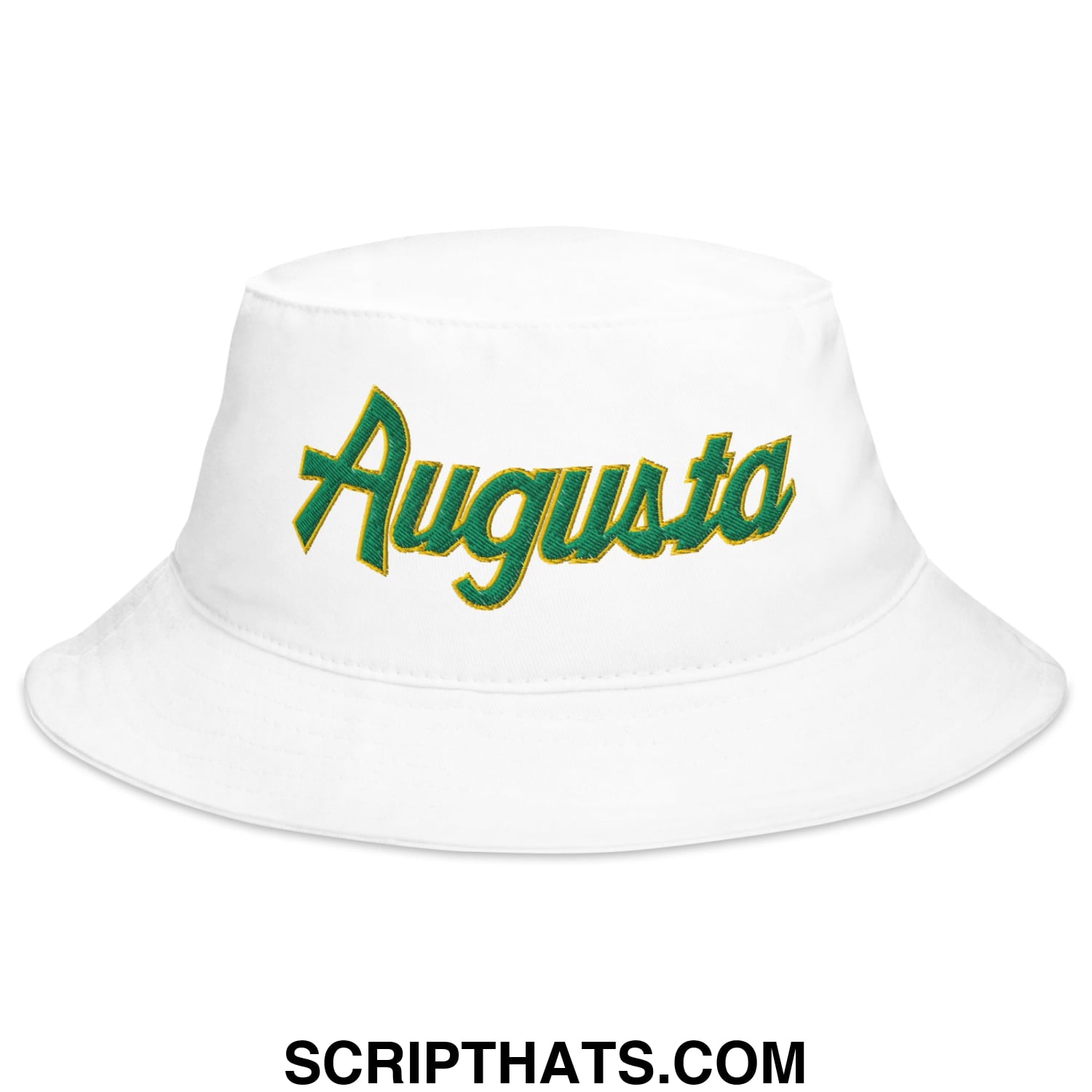 Augusta Vintage Sports Script Embroidered Golf Bucket Hat Default Title