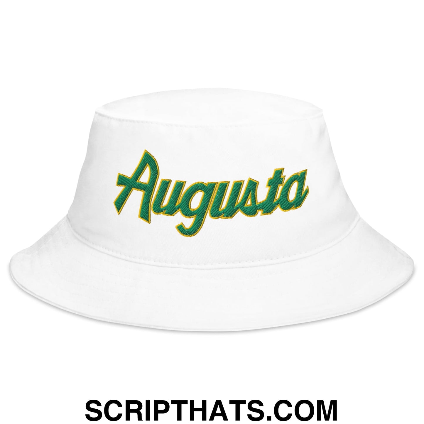 Augusta Vintage Sports Script Embroidered Golf Bucket Hat Default Title