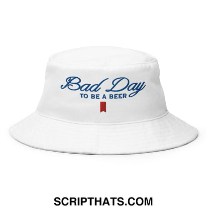 Bad Day to be a Beer Embroidered Bucket Hat Default Title