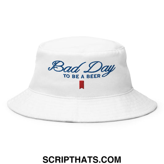 Bad Day to be a Beer Embroidered Bucket Hat Default Title