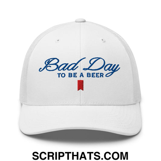 Bad Day to be a Beer Embroidered Mesh Trucker Hat Default Title