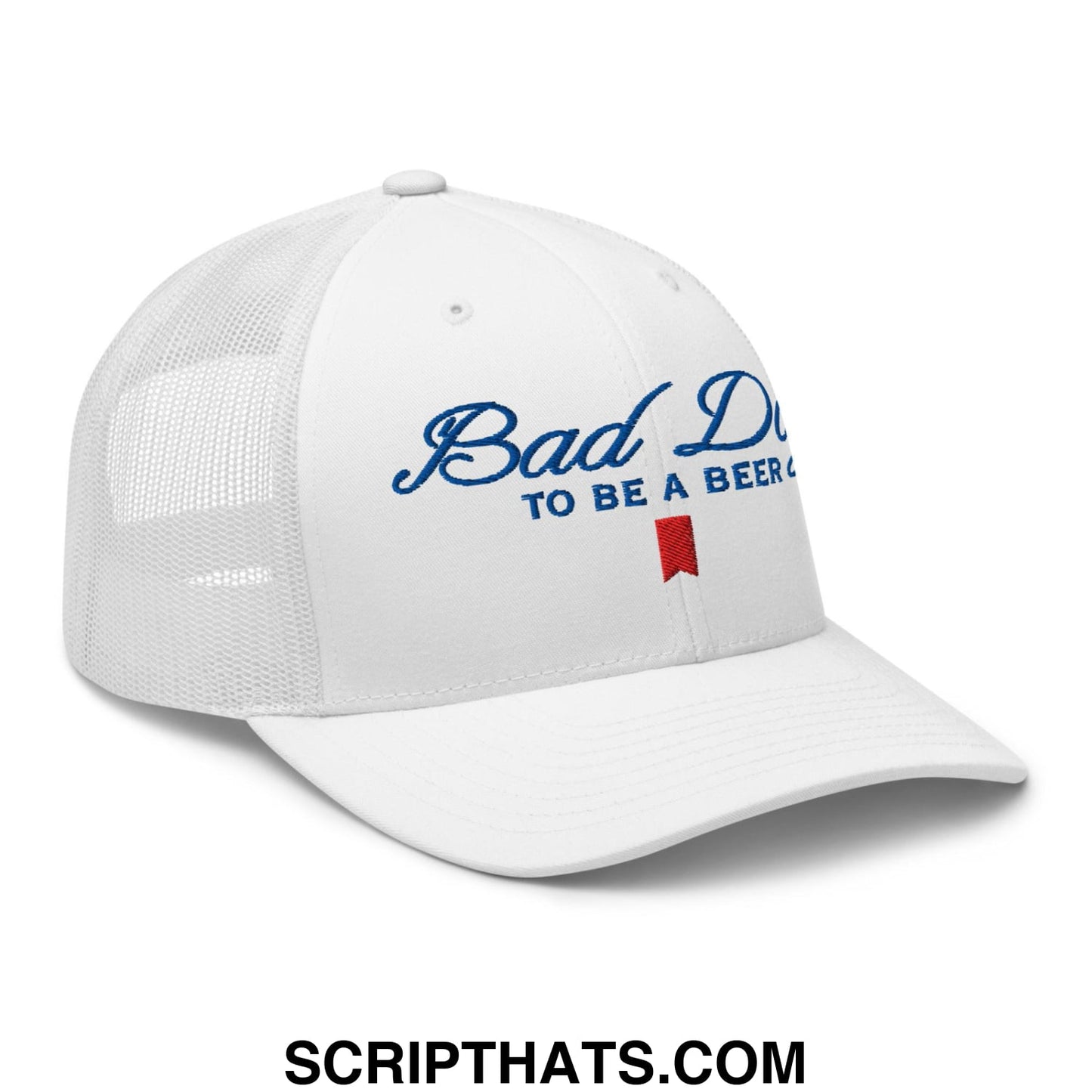 Bad Day to be a Beer Embroidered Mesh Trucker Hat Default Title