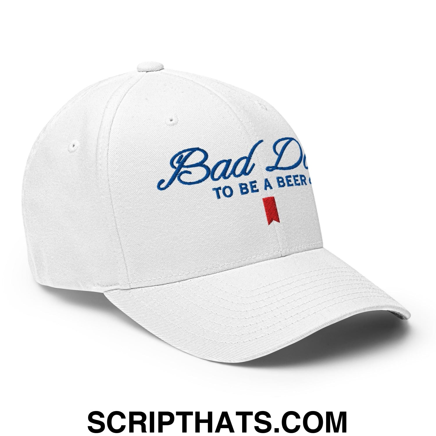 Bad Day to be a Beer Embroidered Stretch Fit Baseball Hat