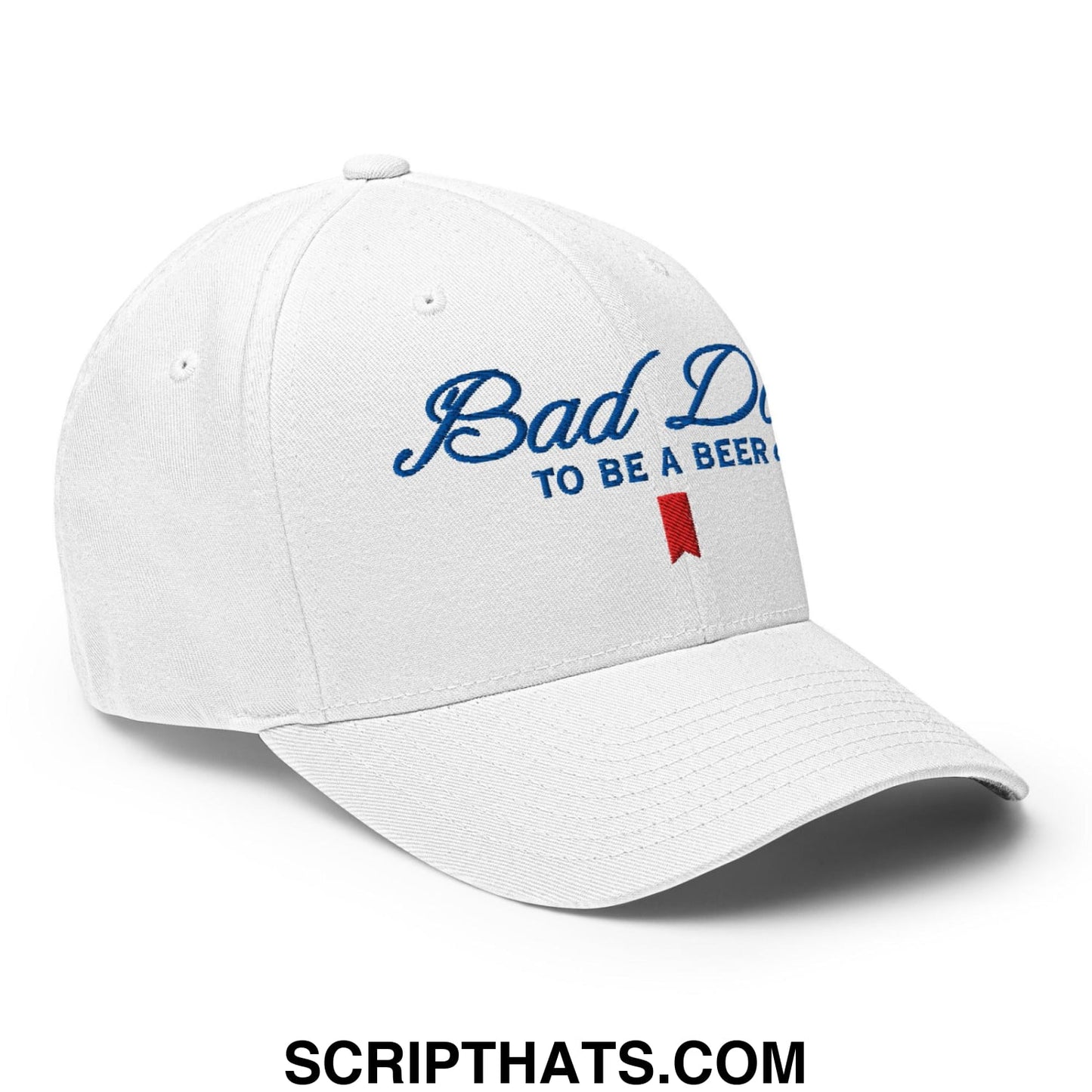 Bad Day to be a Beer Embroidered Stretch Fit Baseball Hat