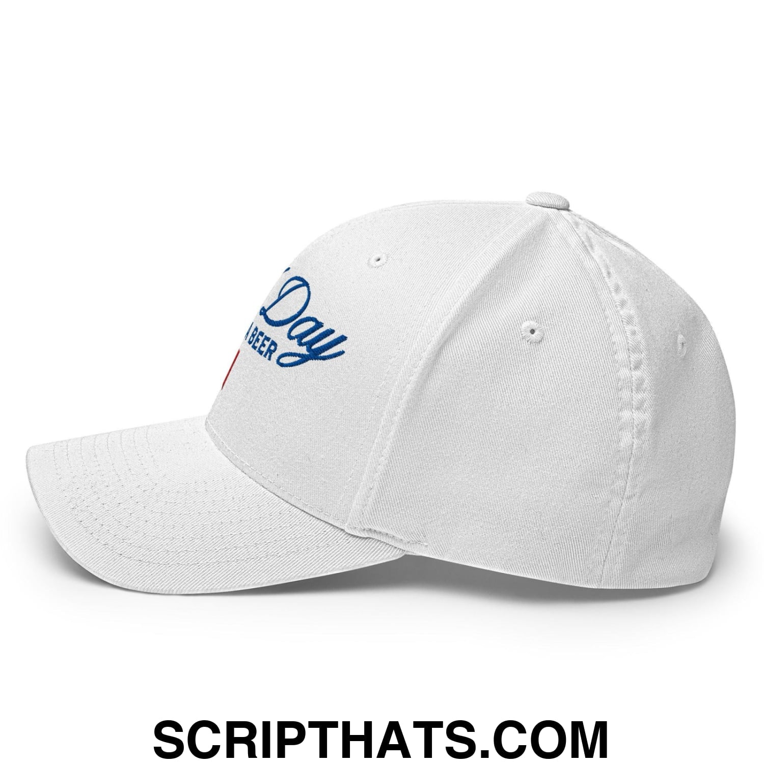 Bad Day to be a Beer Embroidered Stretch Fit Baseball Hat