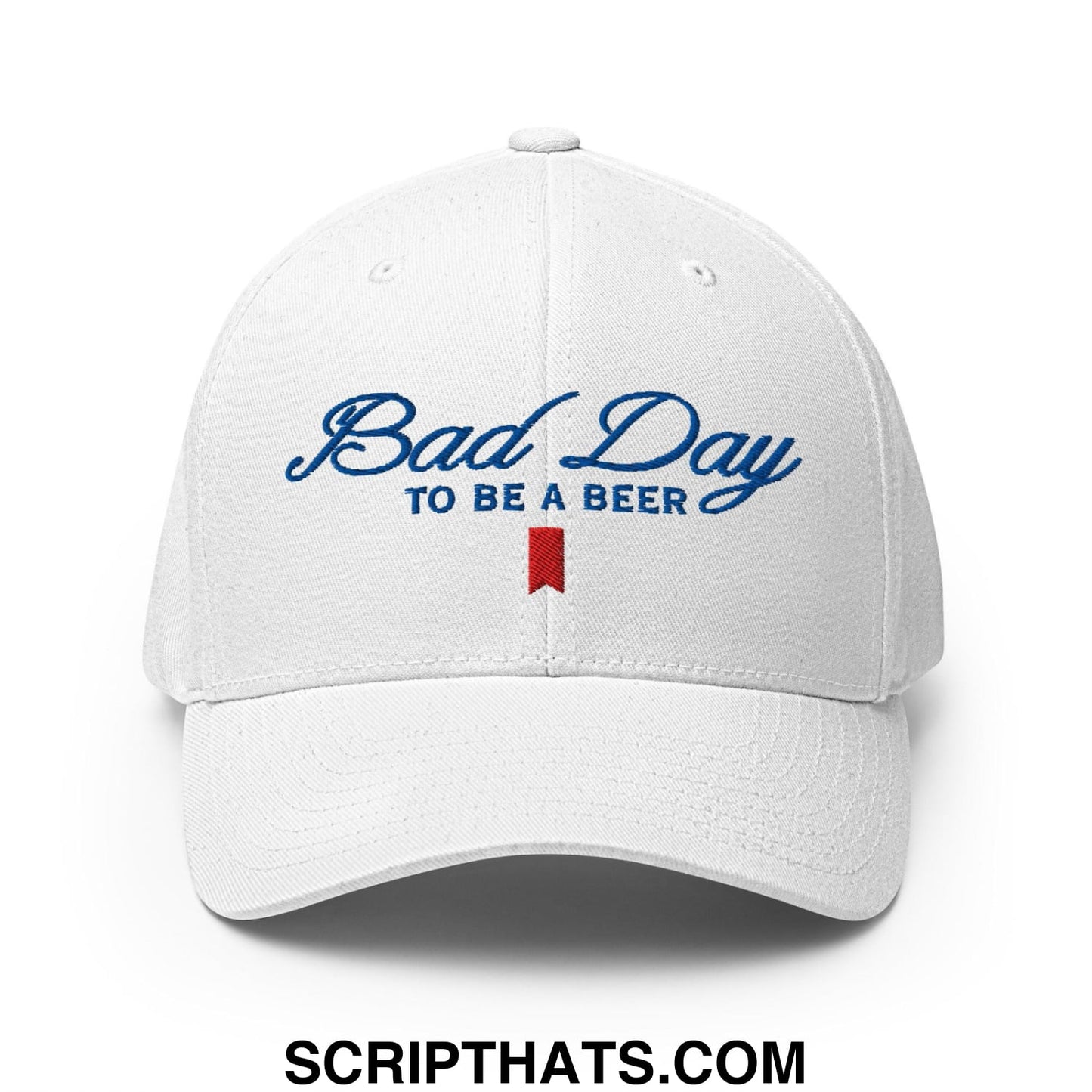 Bad Day to be a Beer Embroidered Stretch Fit Baseball Hat