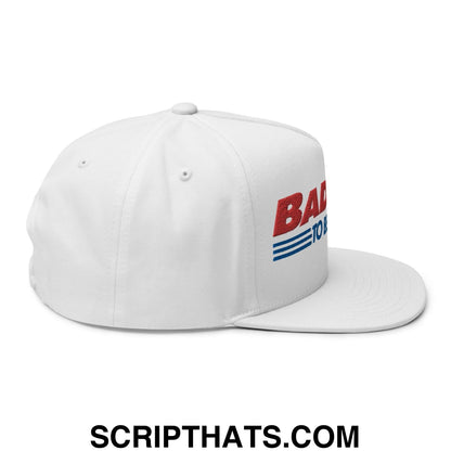 Bad Day to Be a Hot Dog 5 Panel Snapback Hat White