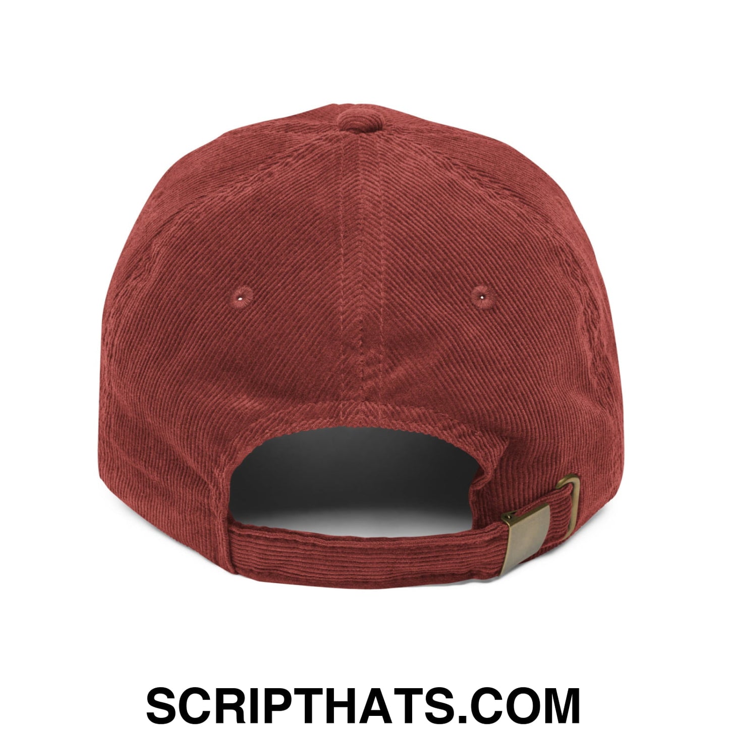 Baseball Mom Embroidered Unstructured Corduroy Dad Hat Burgundy