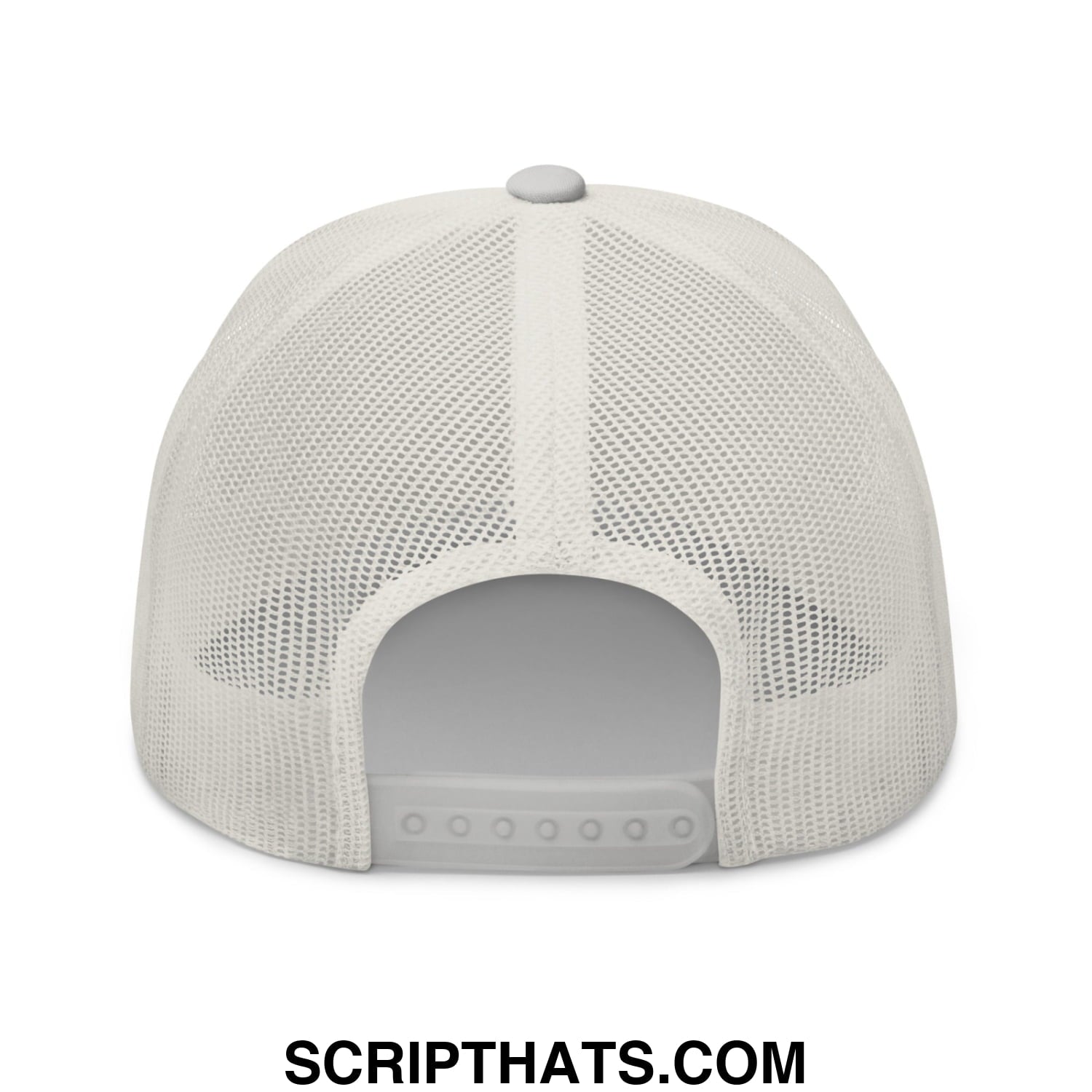 Be Nice You Jerk Embroidered Mesh Trucker Hat Silver