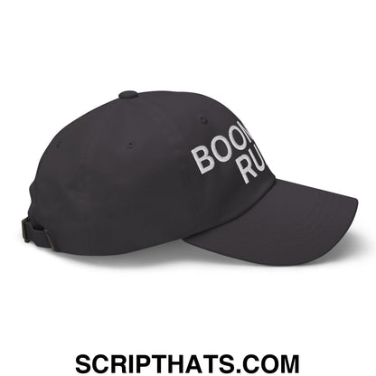 Boomers Rule Embroidered Unstructured Dad Hat Dark Grey