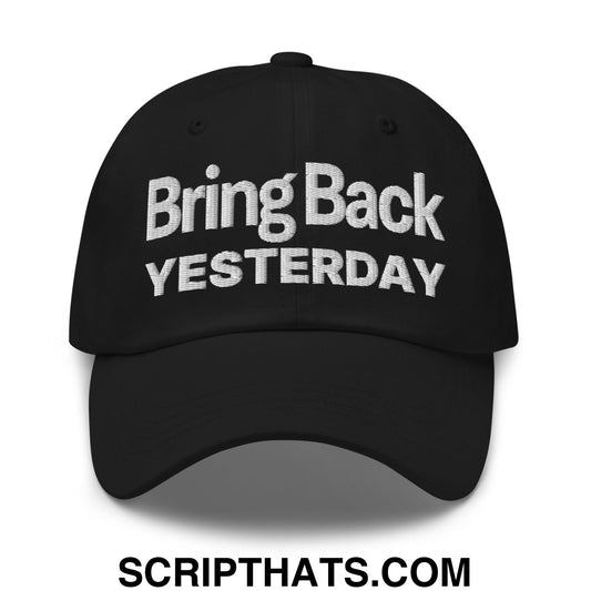 Bring Back Yesterday Travis Kelce Embroidered Unstructured Dad Hat Default Title