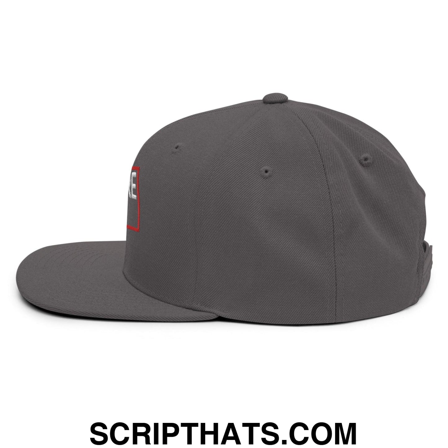 Cabs Are Here Bill Brim Snapback Hat Dark Grey