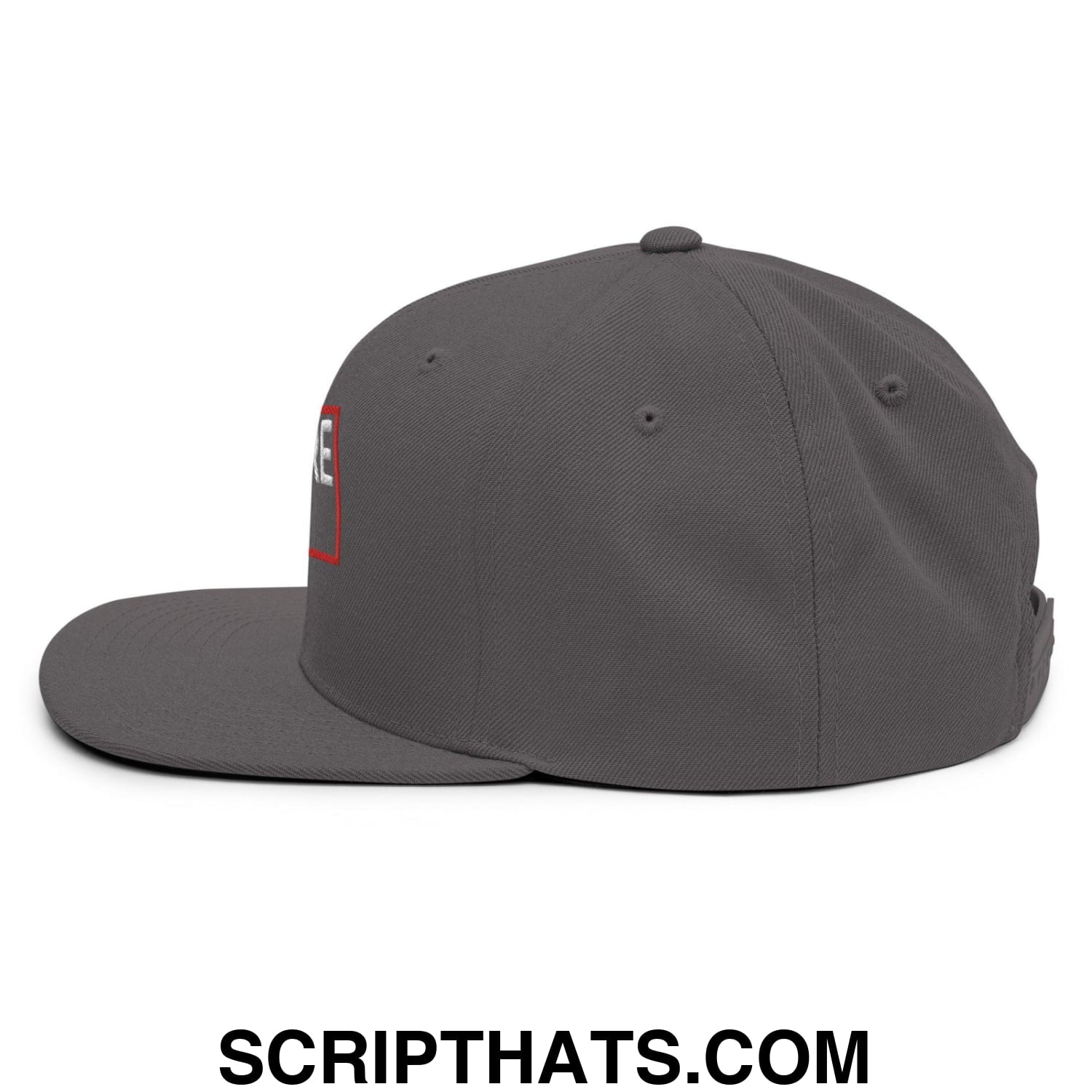 Cabs Are Here Bill Brim Snapback Hat Dark Grey