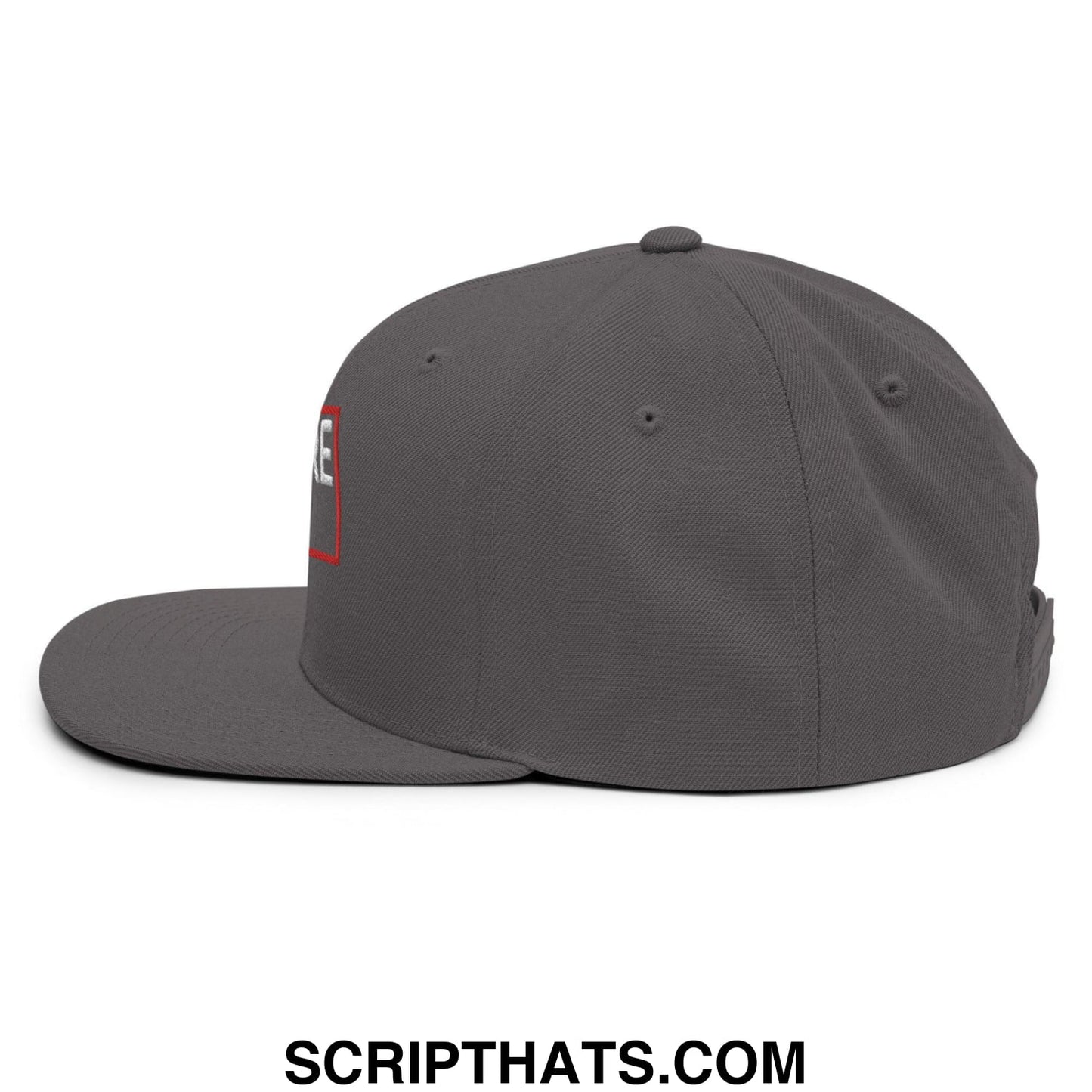 Cabs Are Here Bill Brim Snapback Hat Dark Grey