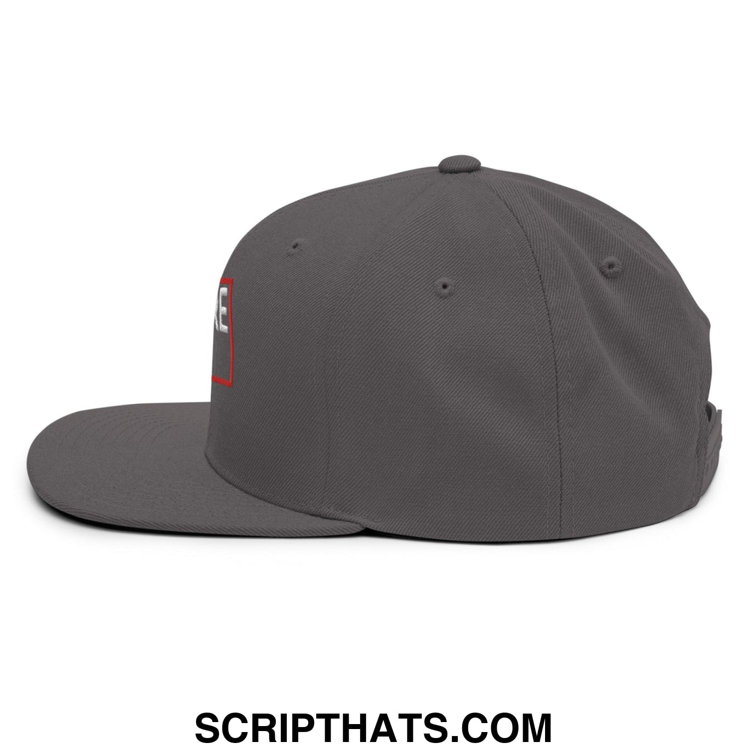 Cabs Are Here Bill Brim Snapback Hat Dark Grey