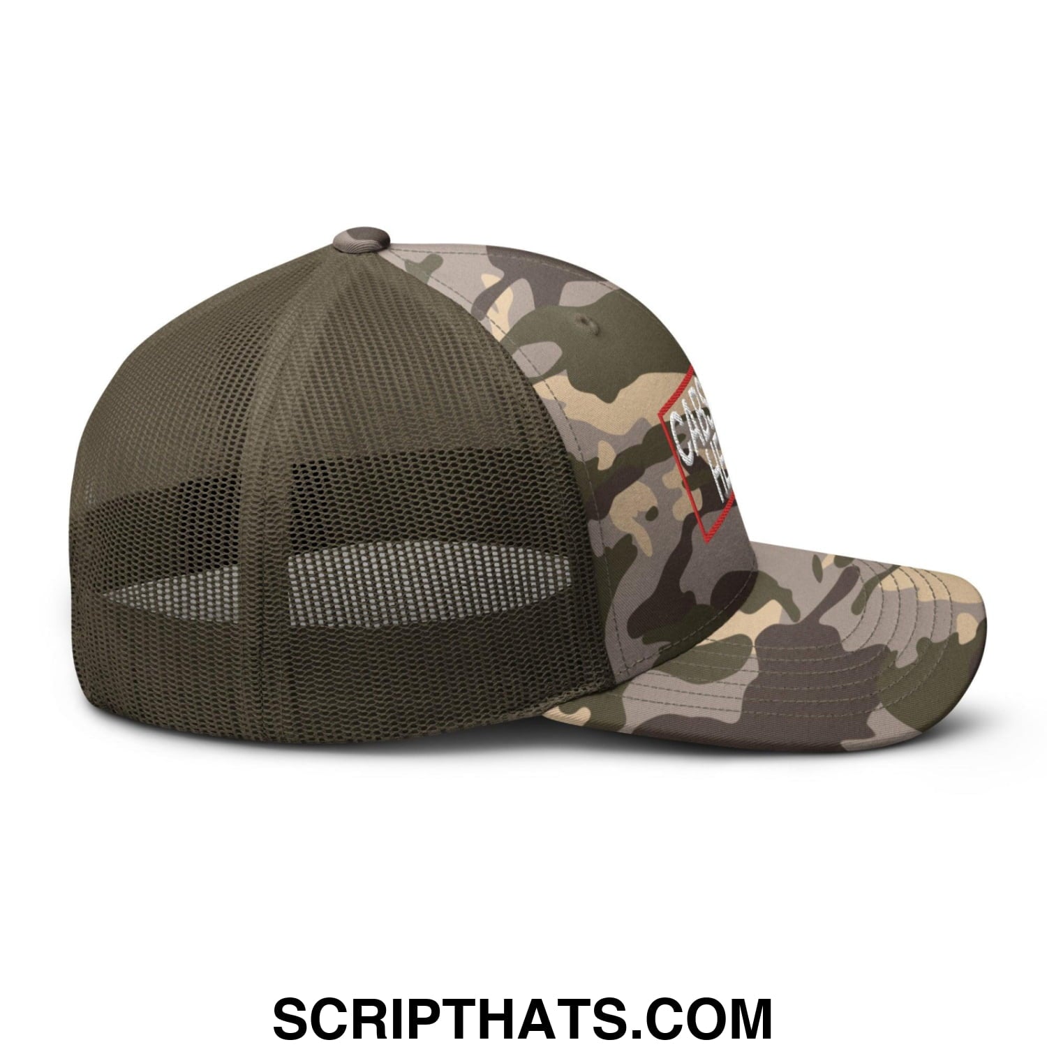 Cabs Are Here Camo Trucker Hat Camo Olive