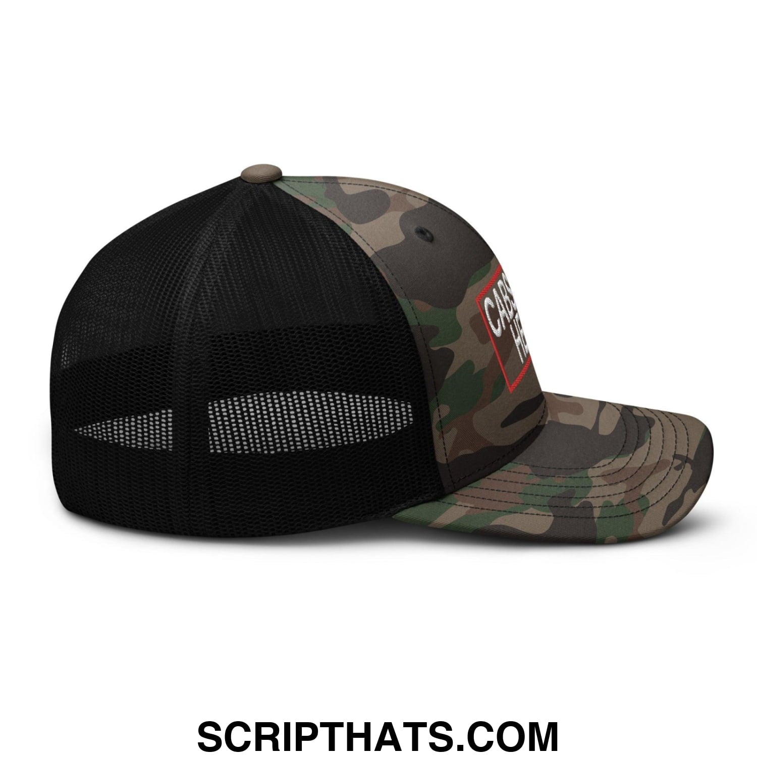 Cabs Are Here Camo Trucker Hat Camo Black