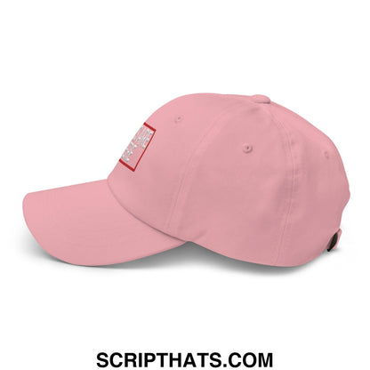 Cabs Are Here Dad Hat Pink