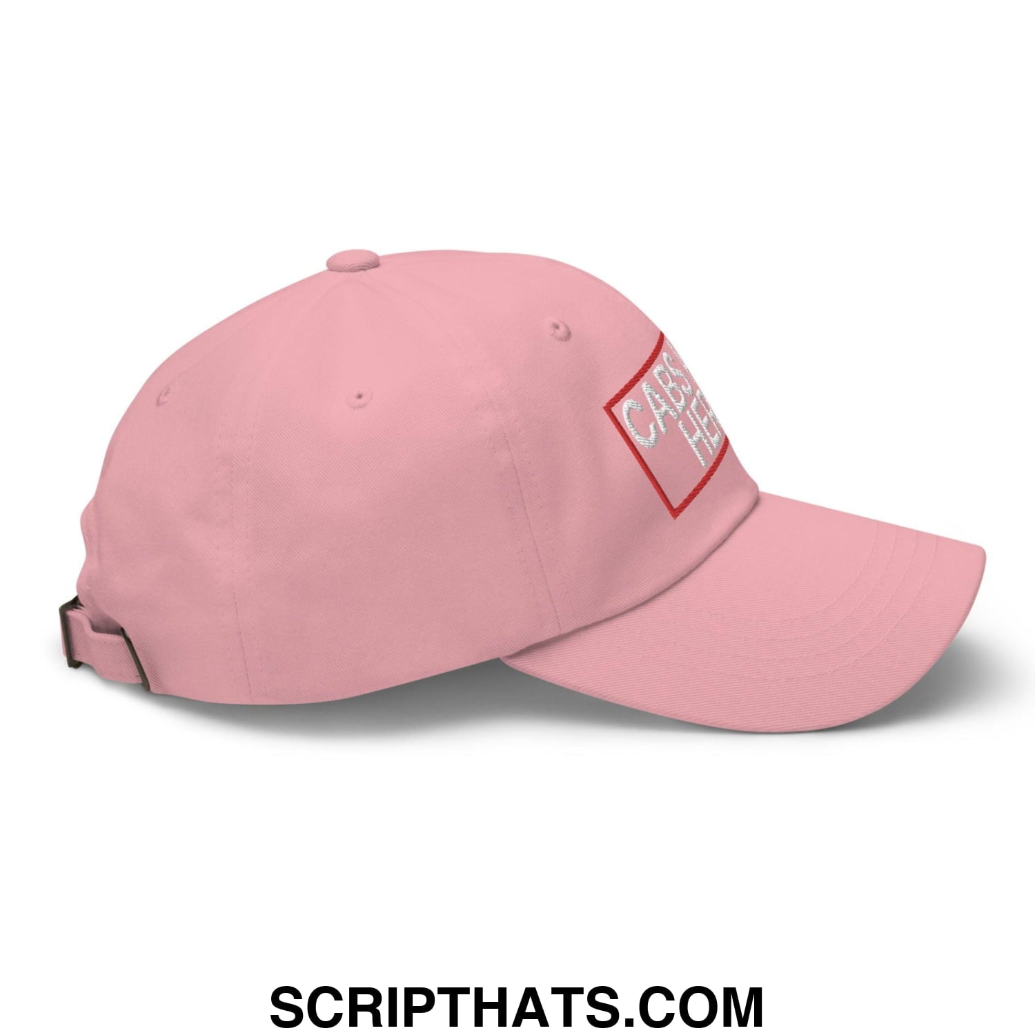 Cabs Are Here Dad Hat Pink