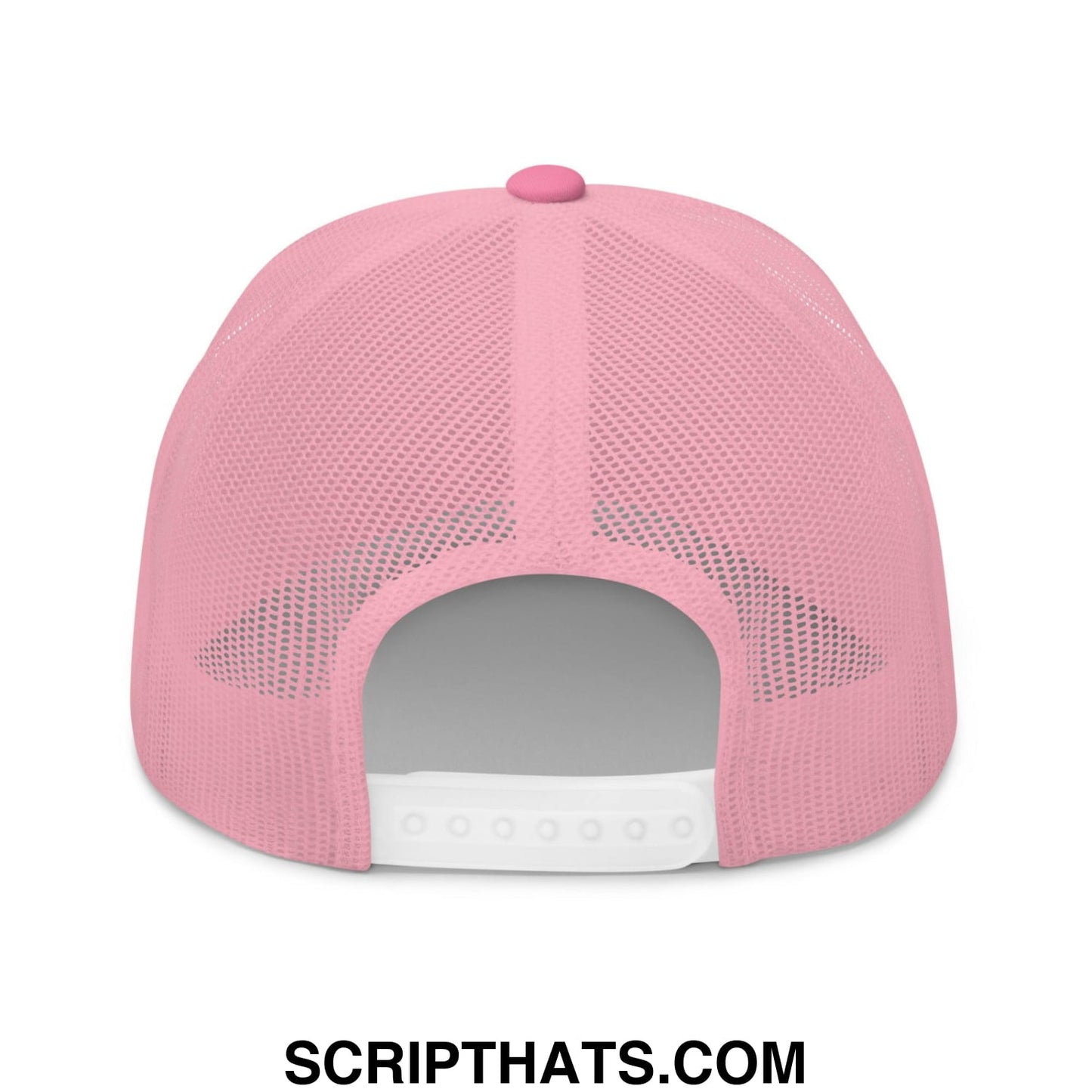 Cabs Are Here Retro Trucker Hat Pink